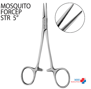 MHI Mosquito Forcep STR 5 inch
